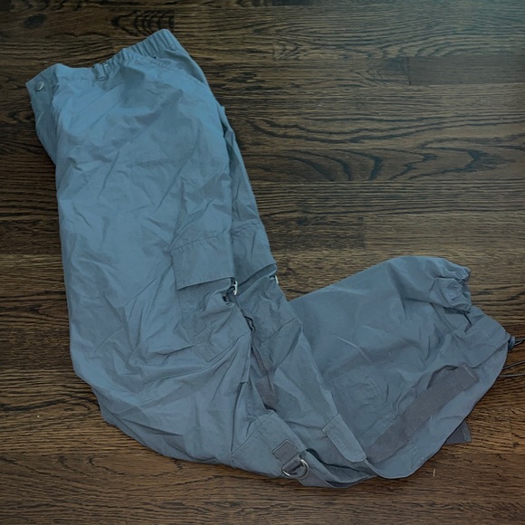 Faded Rose Other - Womens Gray Cargo Pants